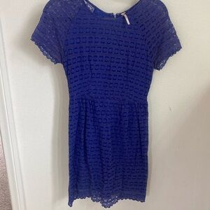 Fitted Free People Lace Dress